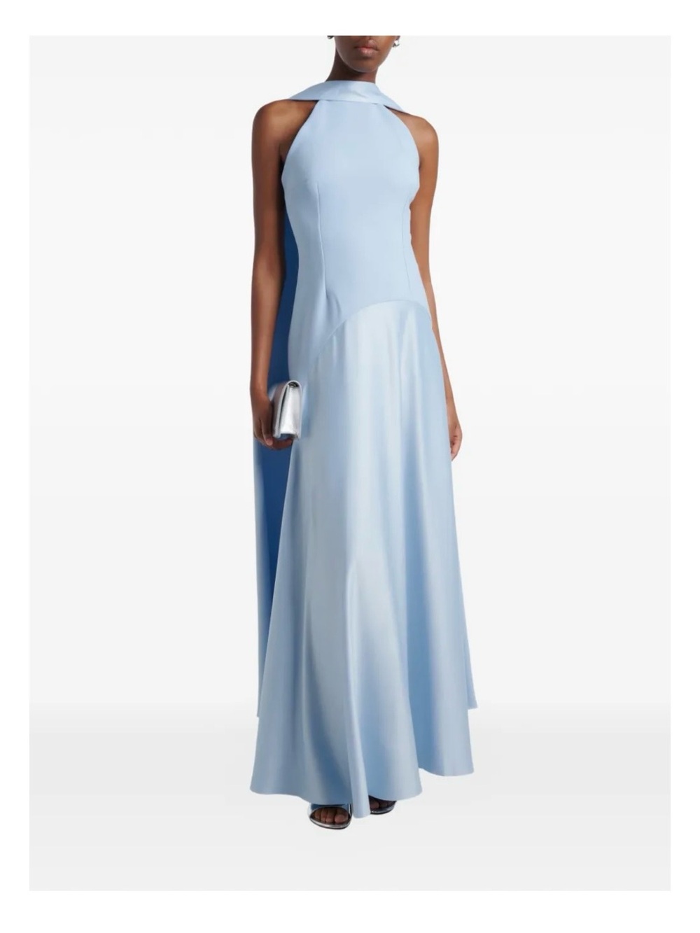 NWT - Solace London Cece Halterneck Maxi Dress